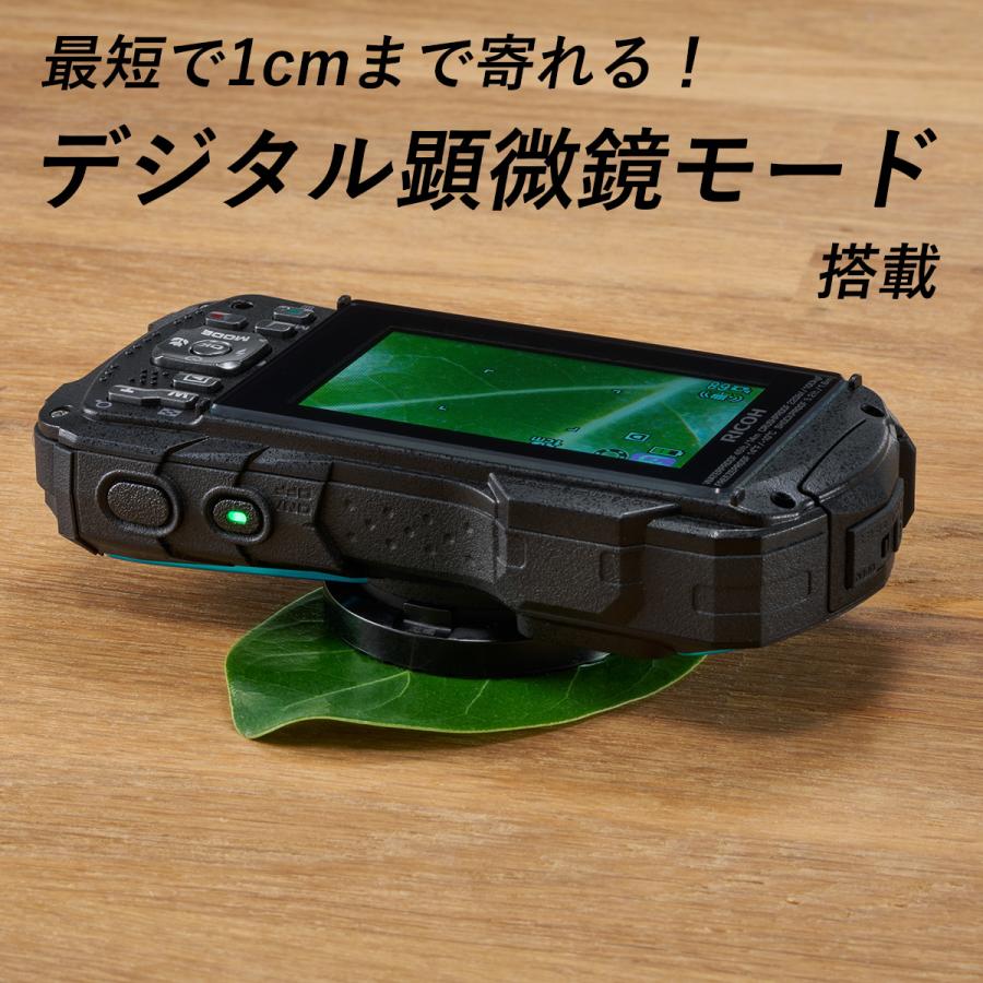 ペンタックス コンパクトデジタルカメラ PENTAX WG-90 ブラック＋SD