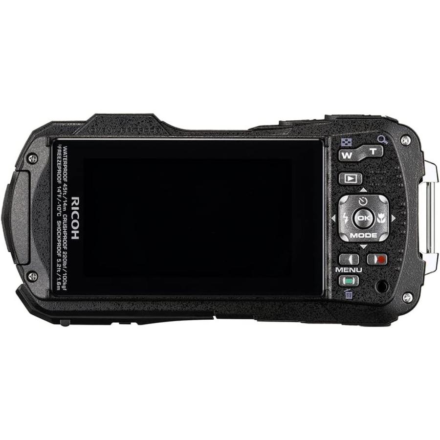 RICOH WG WG-80 ブラック（リコー コンパクトデジタルカメラ 防水 防塵