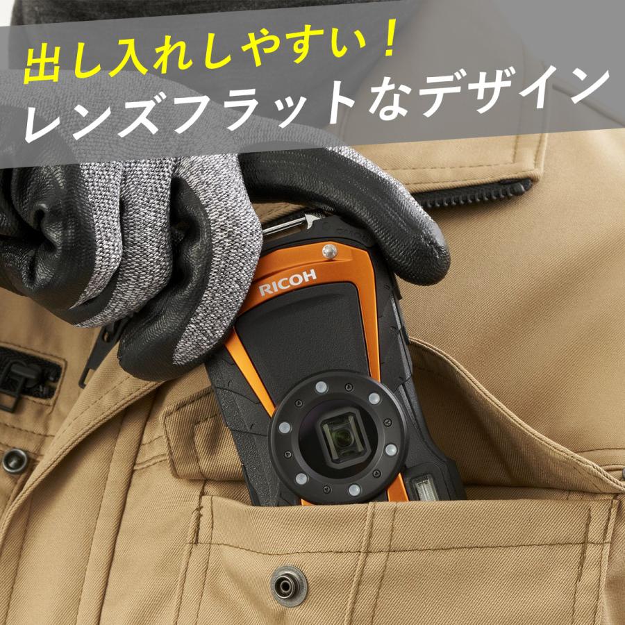 RICOH WG WG-80 ブラック（リコー コンパクトデジタルカメラ 防水 防塵