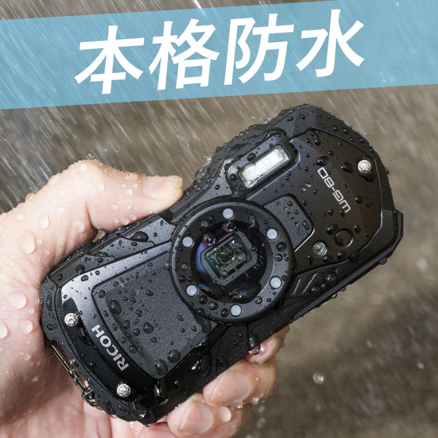 RICOH WG WG-80 オレンジ（リコー コンパクトデジタルカメラ 防水 防塵