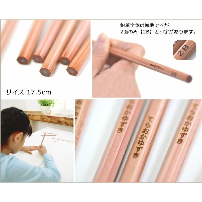 消え名入れ 2b 鉛筆6本セット 鉛筆 名入れ 卒園記念品 入学祝い 鉛筆 名入れ ない名前が嬉しい Pencil1 名入れできる雑貨屋 リコルド 通販 Yahoo ショッピング