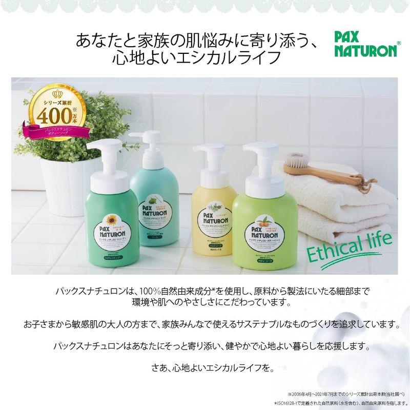 PAX NATURON(パックスナチュロン) パックスナチュロン 泡 ボディソープ 詰替用 500ml 500ミリリットル (x 1)｜ricoroco65｜05