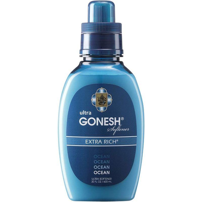 GONESH(ガーネッシュ) ウルトラソフナー(柔軟剤) オーシャン(アクアマリンの香り) 600ml 98×60×223mm｜ricoroco65｜05