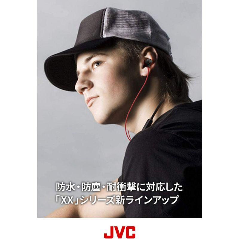 JVC HA-XC30BT-B Bluetoothイヤホン XXシリーズ/重低音/防水・防塵・耐衝撃/ネックバンド/15時間連続再生 ブラッ HA XC30BT Bluetoothイヤホン XXシリーズ/重低音/防水 防塵 耐衝撃/ネックバンド/15時間連続再生 ブラッ
