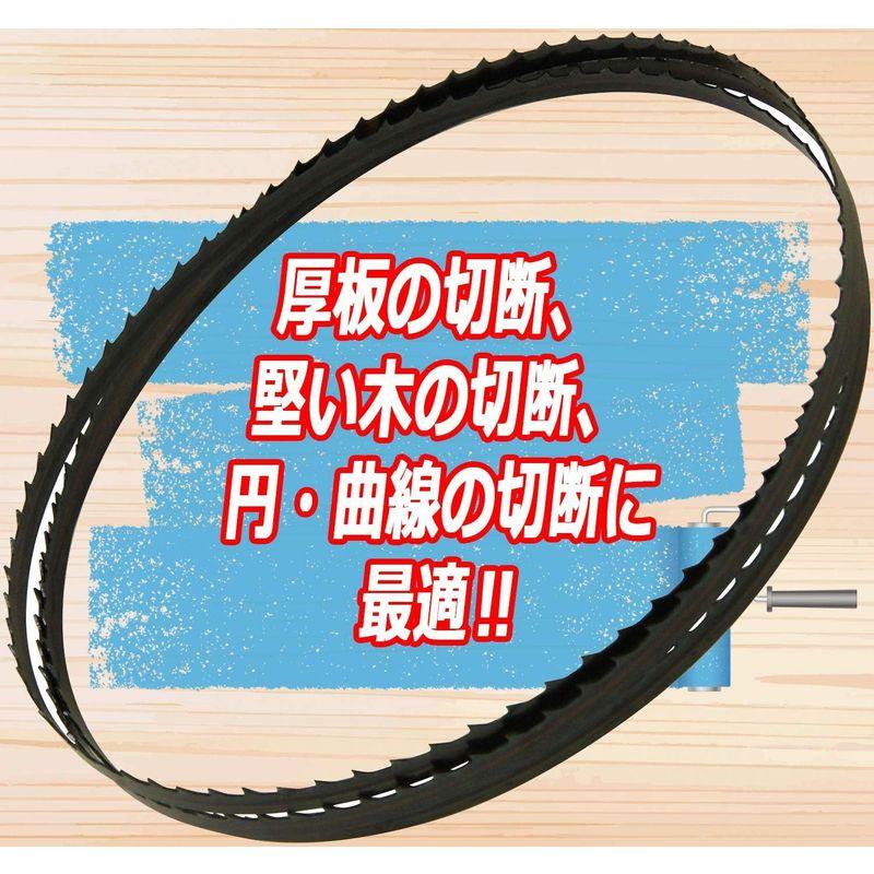 SK11 バンドソー替刃 木工厚物用 1本入 SWB-250/SWB-200N用 4山 BSB-3W｜ricoroco65｜03