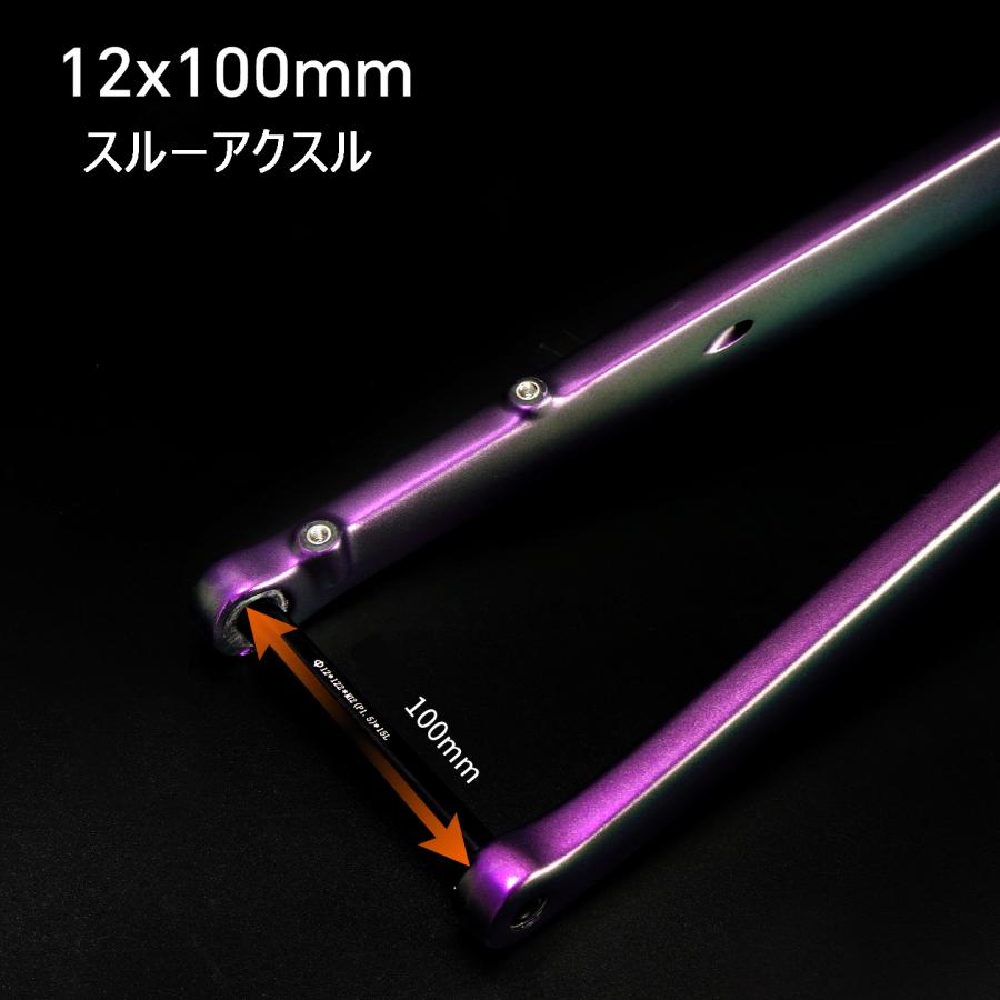 TOSEEK カーボンフォーク 700C ロードバイクフロントフォーク