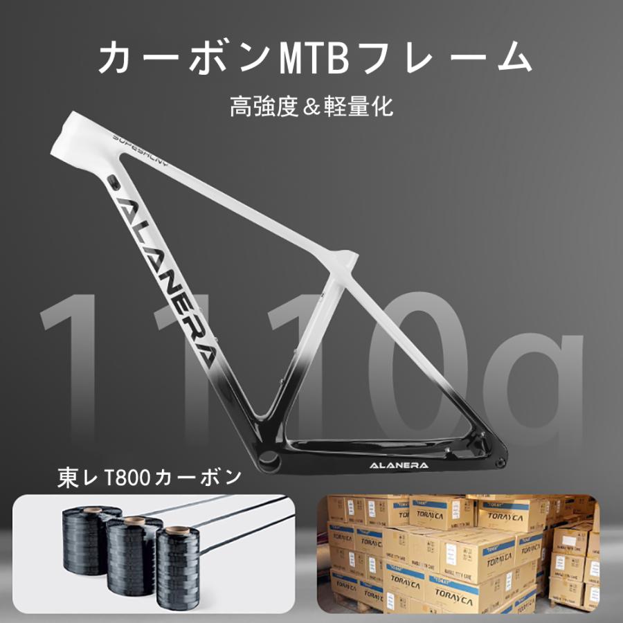 ALANERAカーボンフレーム マウンテンバイクフレーム ディスクブレーキ