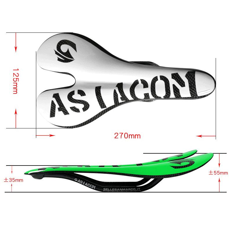 正規品ASIACOM 5カラー展開 カーボンサドル 自転車 ロードバイク