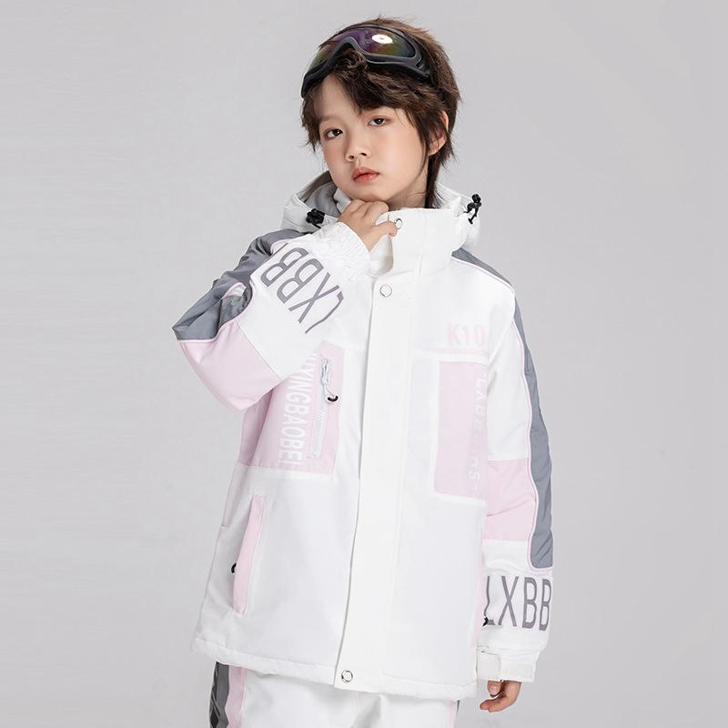 スキーウェア キッズ ジャケット ジュニア 女の子 男の子 スノーウェア