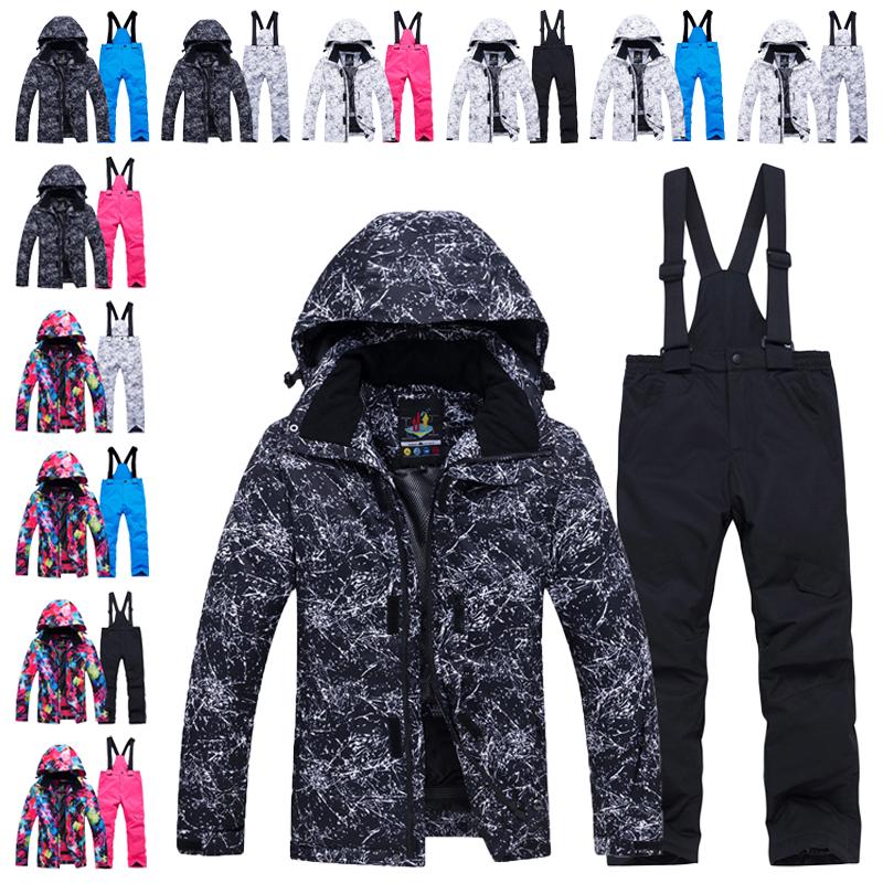 スキーウェア上下セット 140cm スノーウェア キッズ ジャケット&パンツのスノ上下セット女の子 男の子
