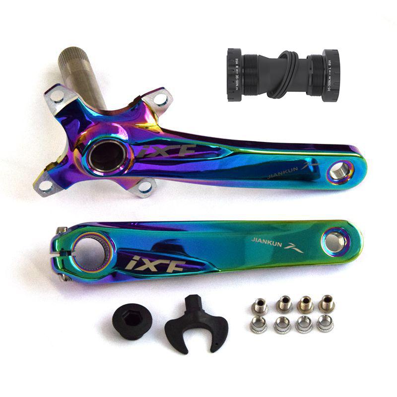 JIANKUN MTB用 クランクアーム 104BCD クランクセット BB