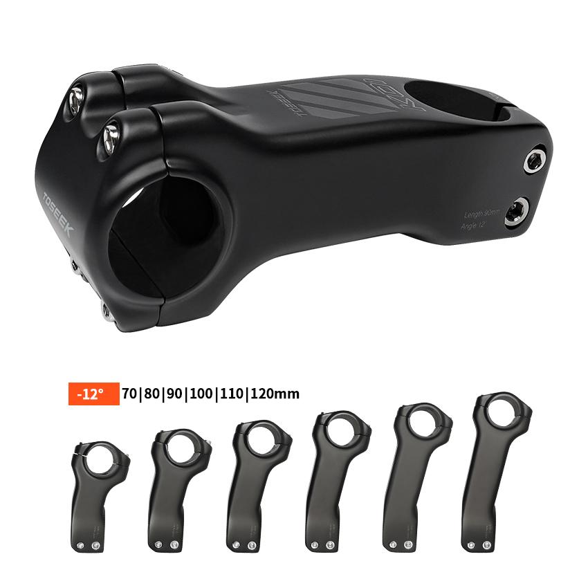 TOSEEK カーボンステム TORAY フールカーボン一体成型 70〜120mm −12