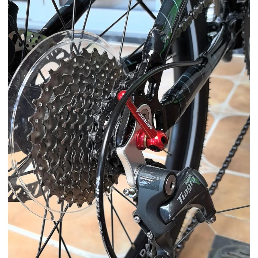 MEROCA 100/135 クイックリリース 74/130 前後セット チタン合金 軽量