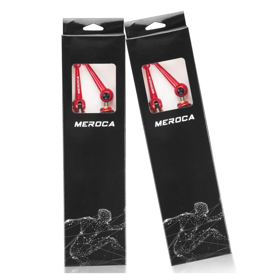 MEROCA 100/135 クイックリリース 74/130 前後セット チタン合金 軽量