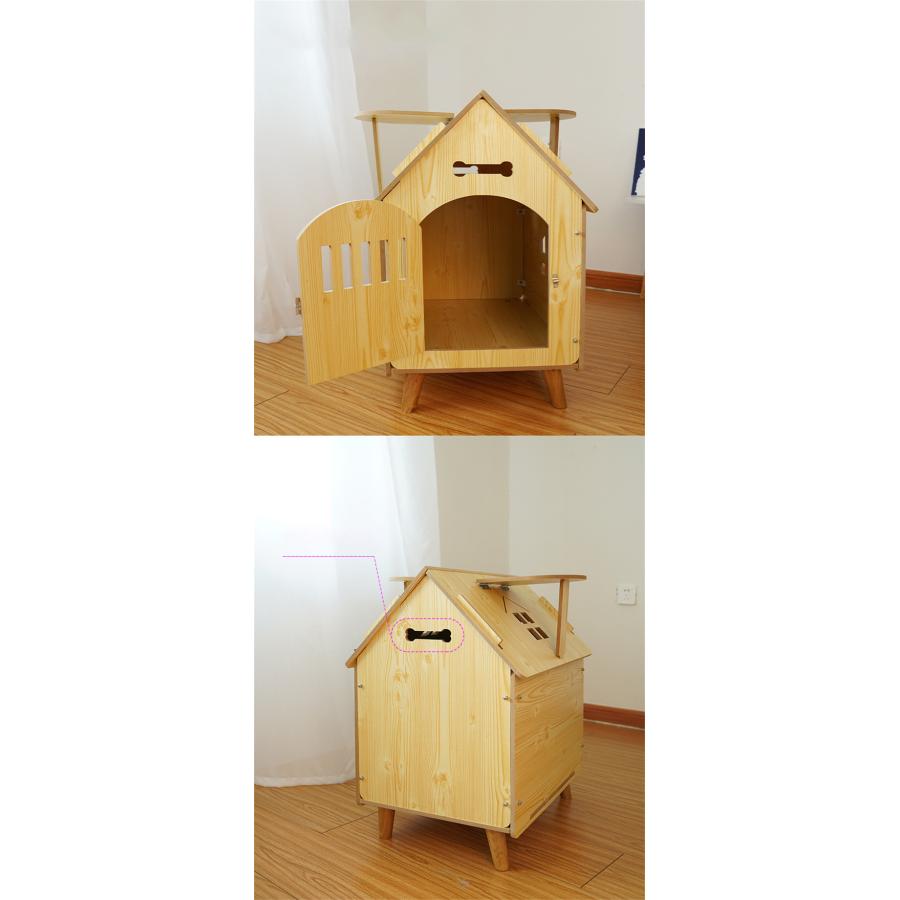 ペットハウス 犬舎 犬 室内 木目調 サイズ 屋外 猫ハウス 窓付き