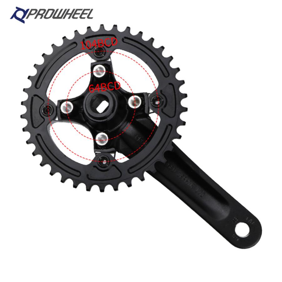 自転車クランク 170mm」の人気商品一覧・価格比較 - 価格.com マウンテンバイク中空一体型クランクアームセット 170/175mm 104-64BCDアルミ合金バイククランクセット 4本爪MTBク