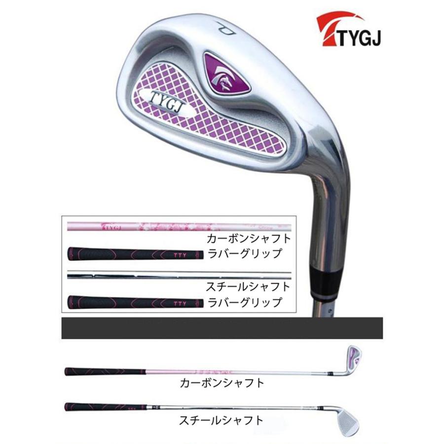TTYGJ ピッチングウェッジ カーボンシャフト スチールシャフト