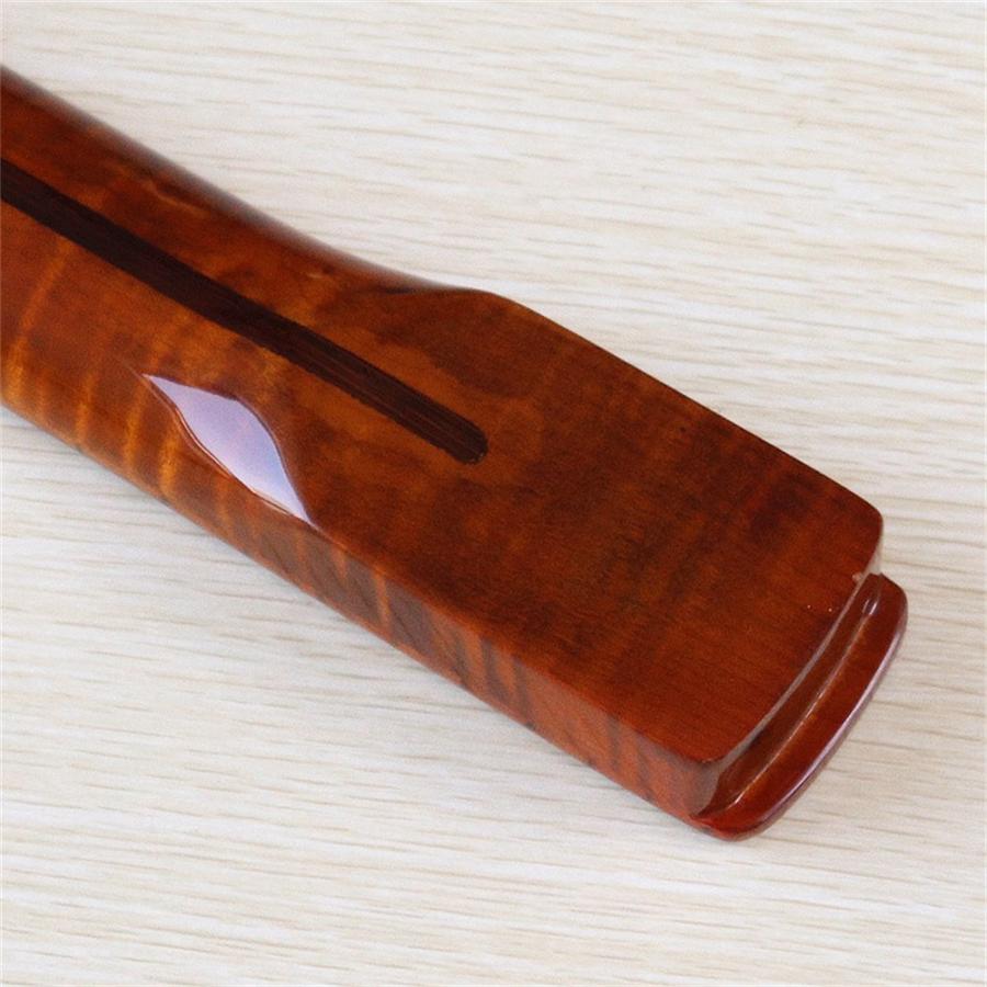 ギターネック トラ杢メイプル STタイプ用交換ネック ストラトネック 22