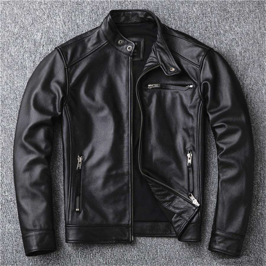 ライダースジャケット レザージャケット 本革 メンズジャケット バイクジャケット牛革ジャケット メンズ 革