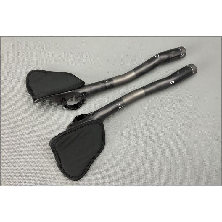 TOSEEK DHバー カーボンハンドル TTハンドル 自転車ハンドル ピスト
