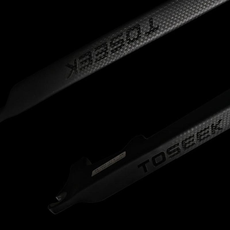 TOSEEK正規品 カーボンマウンテンバイクフォーク ストレートコラム