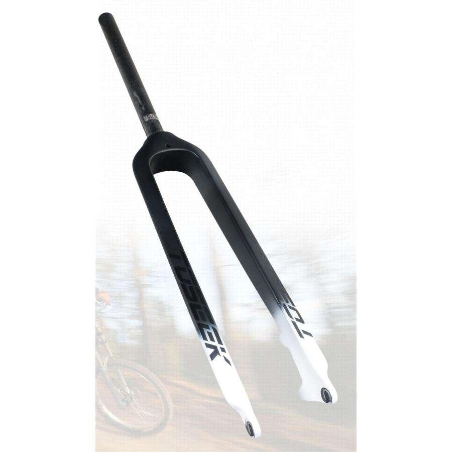 TOSEEK フルカーボンマウンテンバイクフォーク ストレートコラム