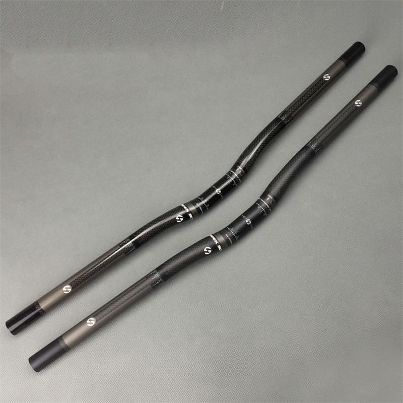 TOSEEKハンドル 口径25.4mm ライザーバー カーボンハンドル MTB