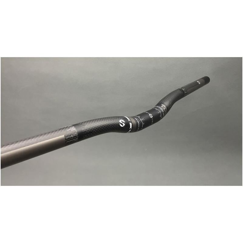 TOSEEKハンドル 口径25.4mm ライザーバー カーボンハンドル MTB