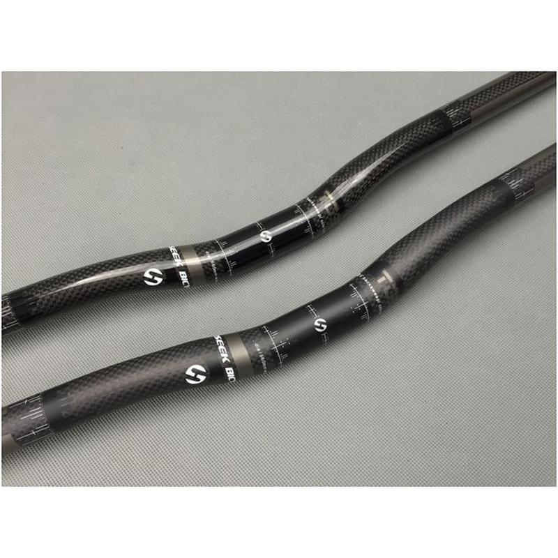 TOSEEKハンドル 口径25.4mm ライザーバー カーボンハンドル MTB