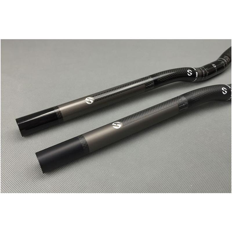 TOSEEKハンドル 口径25.4mm ライザーバー カーボンハンドル MTB