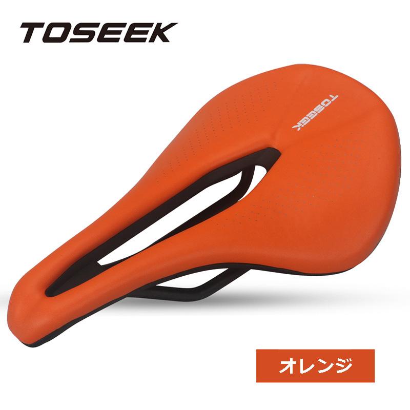 TOSEEK サドル ソフト クッション付き 自転車サドル 軽量 蒸れない