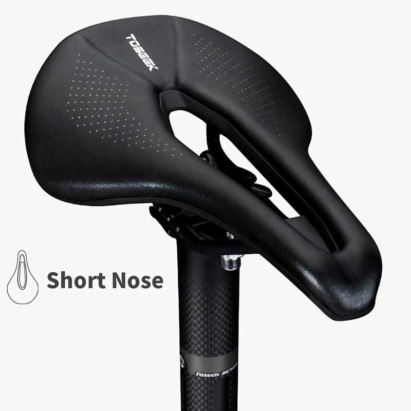 TOSEEK サドル ソフト クッション付き 自転車サドル 軽量 蒸れない
