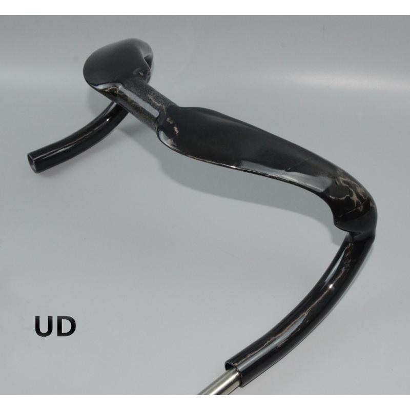 wacako ピストハンドル ロードバイクハンドル ピストバー カーボン