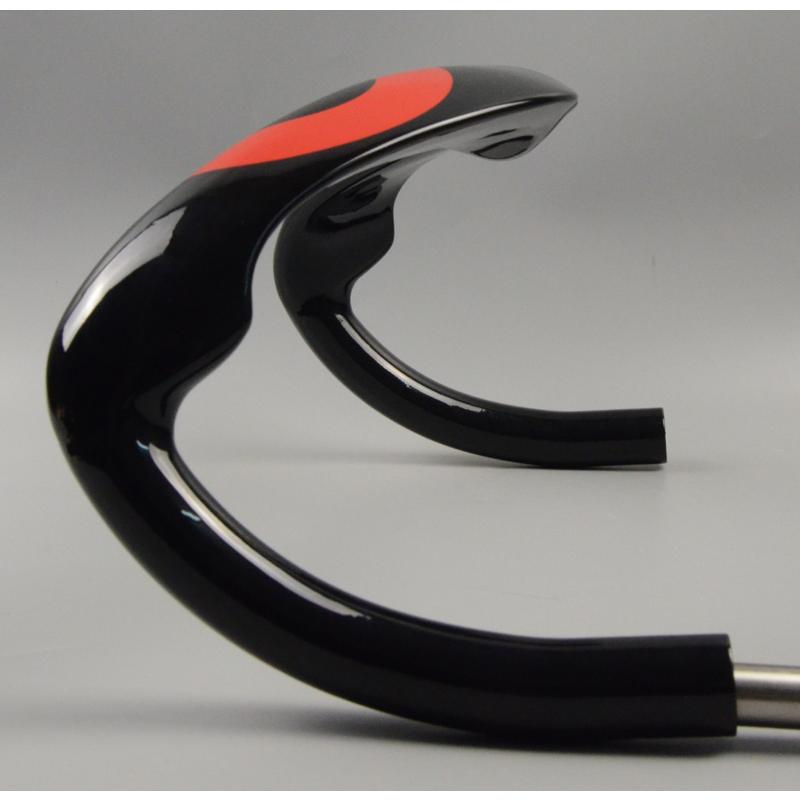 wacako ピストハンドル ロードバイクハンドル ピストバー カーボン