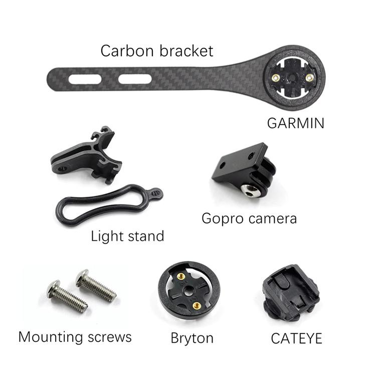 wacakoハンドル カーボンハンドル エアロ ステム一体式ドロップ
