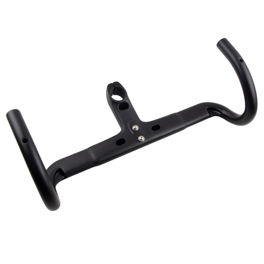 wacakoハンドル カーボンハンドル ステム一体式ドロップハンドル