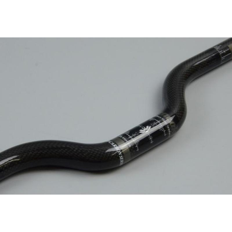 wacako フルカーボンハンドル フラットバー ストレートバー wacako フルカーボンハンドル フラットバー ストレートバー