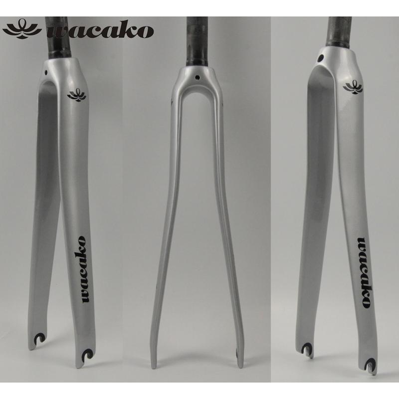 wacakoカーボンフォーク 700C ロードバイクフォーク フロント wacakoカーボンフォーク 700C ロードバイクフォーク フロント