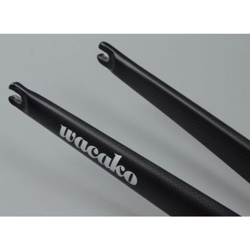 wacako小径車フォーク 折りたたみ自転車フォーク カーボン wacako小径車フォーク 折りたたみ自転車フォーク カーボン