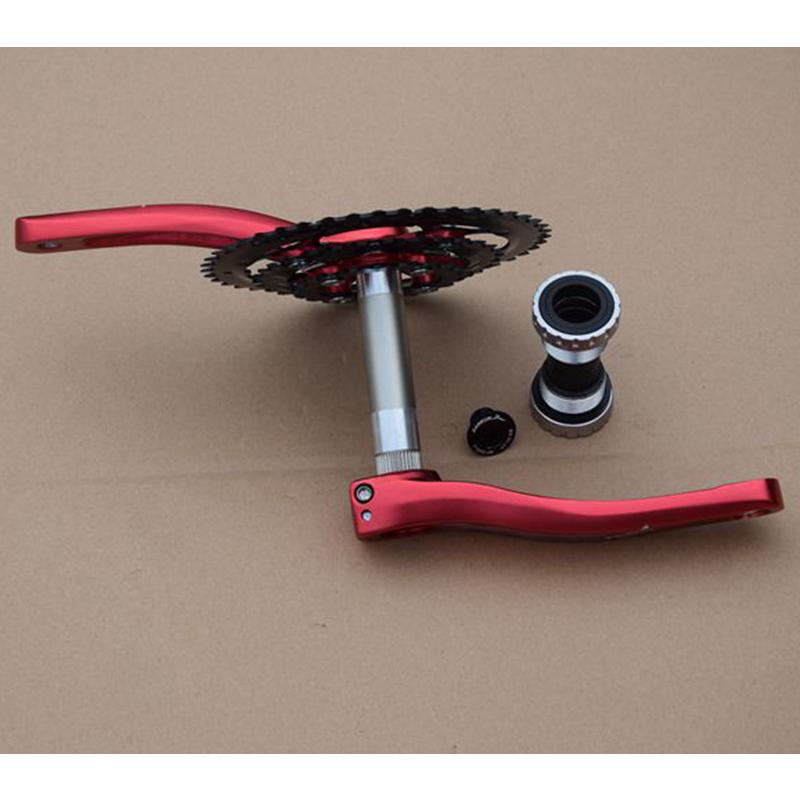 ヴィンテージ風作業机 手動クランク式 KLUB14 MIDDLEBURN* RS7 MTB square taper crank (silver) - BLUE LUG ONLINE