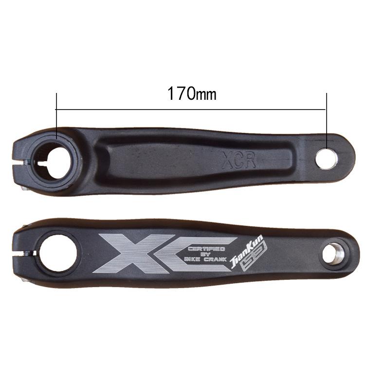 クランクセット MTB用 一体型中空 22-32-44T 27速 BCD104mm チェーン