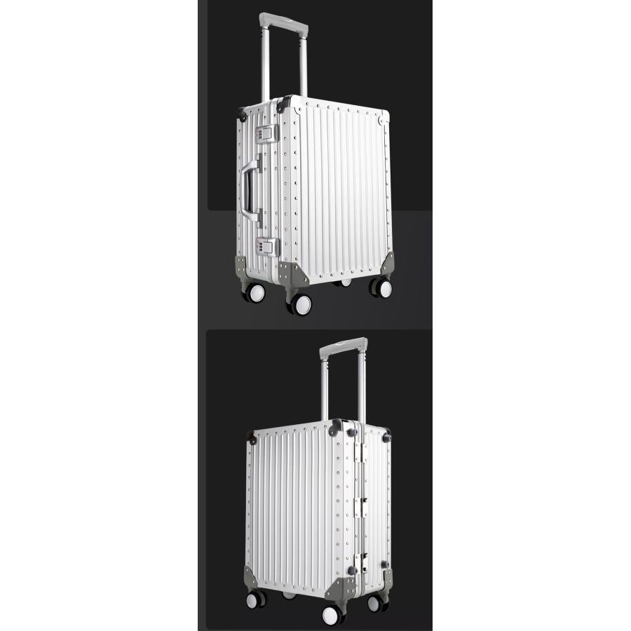 アルミスーツケース アルミ合金ボディ キャリーバッグ 撮影機材収納 多