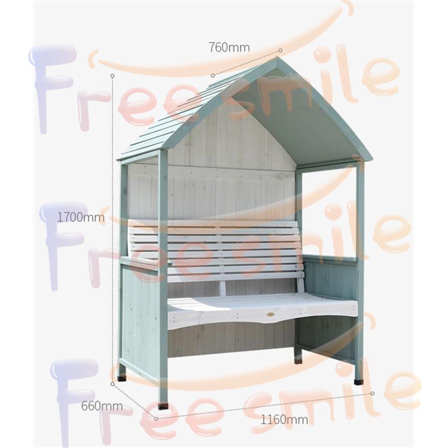 25【新品未使用】 ベンチ あずまや 亭 屋根 屋外 庭 ガゼボベンチ 日よけ 雨よけ 天然杉材 ダブル カジュアル 120.5*76*170cm 組立品 【KUE2072788713】(74724円)