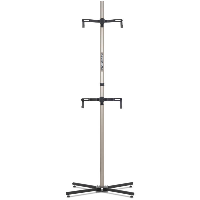 MINOURA（ミノウラ） P-500AL-7S ペアスタンド シャンパンゴールド　自立式ディスプレイスタンド | ミノウラ（自転車）