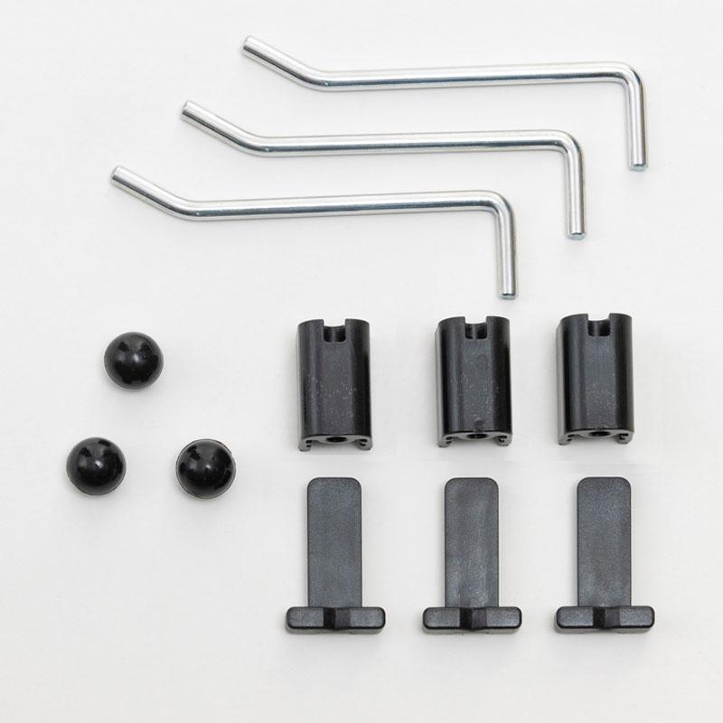 Licolbe/HobbyTower/HC-100 支柱用クリップフック100mm 3個(黒) | ミノウラ（自転車） | 02