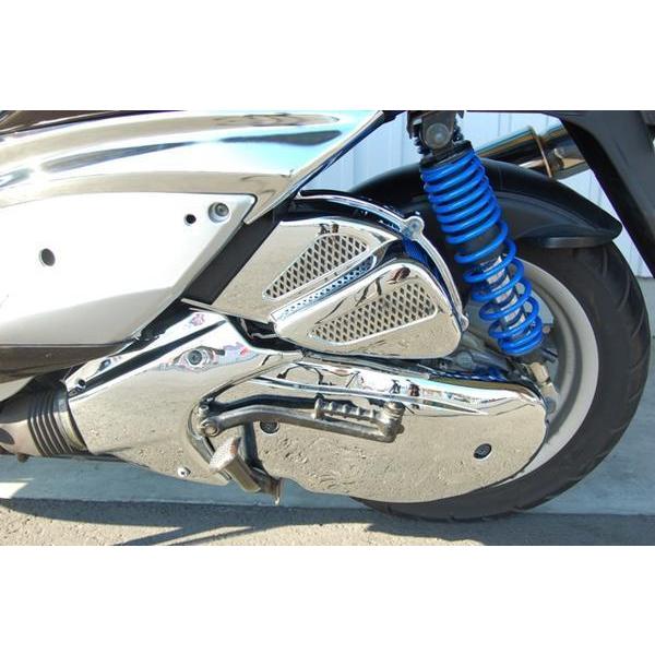 新品 ヤマハ シグナスX SE44J メッキ クランクケースカバー エアー