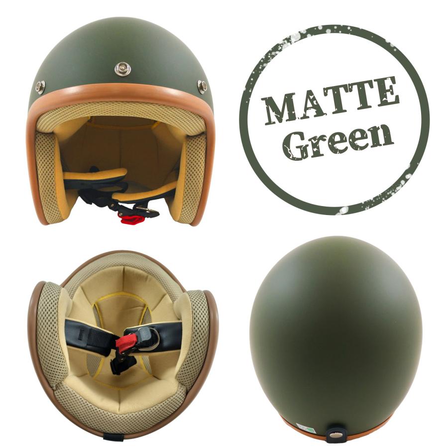 バイクヘルメット スモールジェット ヘルメット フリーサイズ 57-60cm