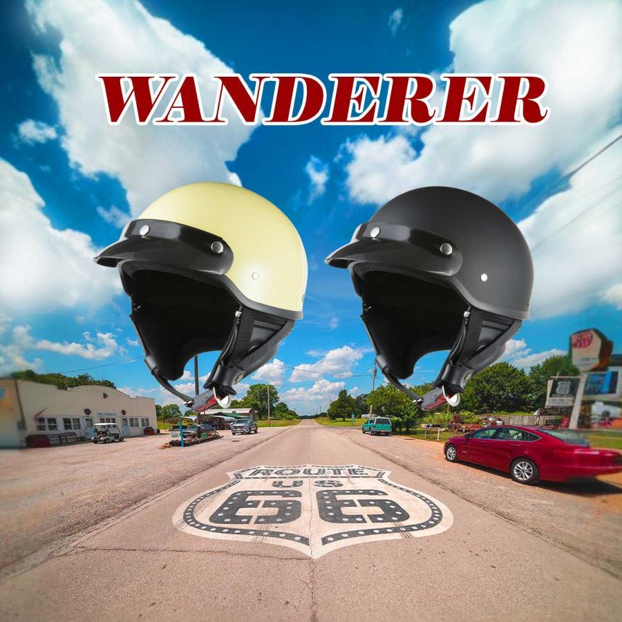 バイクヘルメット ポリスヘルメット ハーフヘルメット 半帽ヘルメット