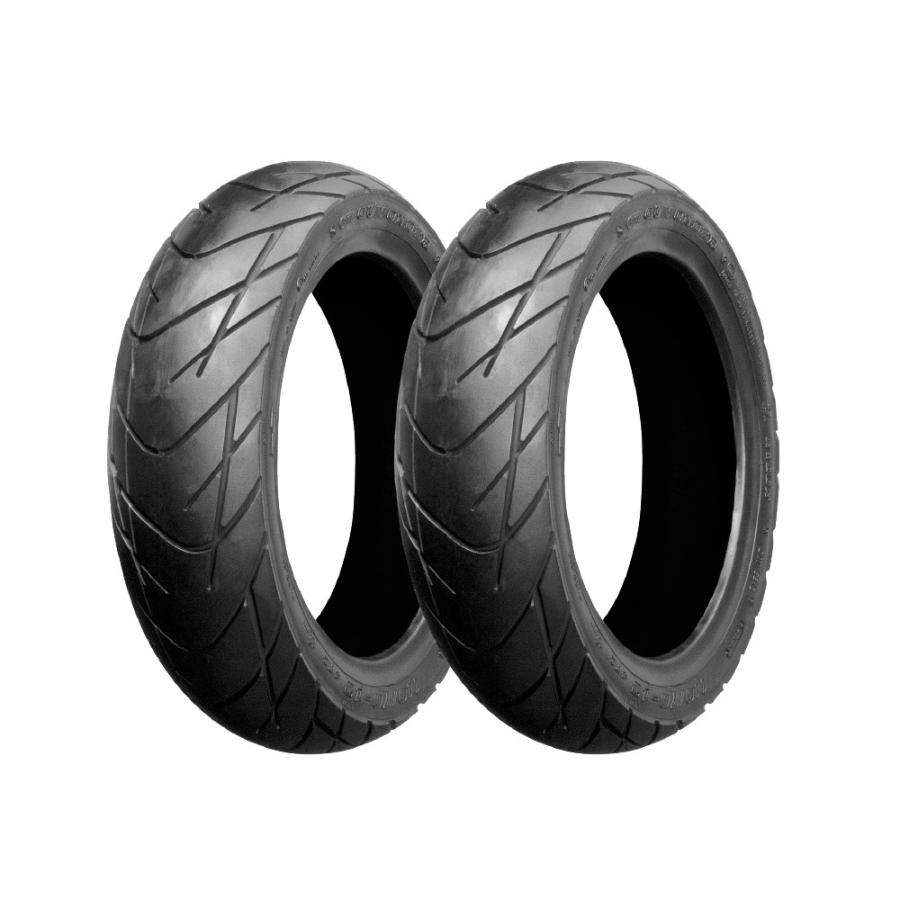 新品 NBS スクーター タイヤ 110/70-12 56J T/L 2本 セット シグナスX SE12J 44J バイクパーツセンター_1