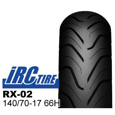 IRC　RX-02　 中古タイヤ IRC IRC RX-02 140/70-17 M/C 66H TL 1本 MT-25 YZF-R25 NINJA250